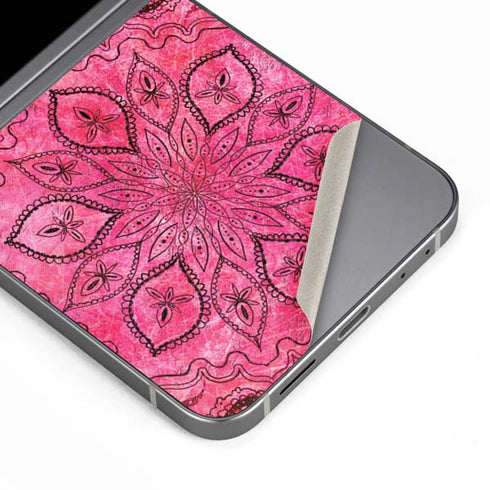 Pink Zen Ginseng Galaxy Z Flip6 Skin