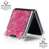 Pink Zen Ginseng Galaxy Z Flip6 Clear Case