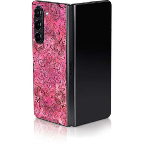 Pink Zen Ginseng Galaxy Z Fold5 5G Skin