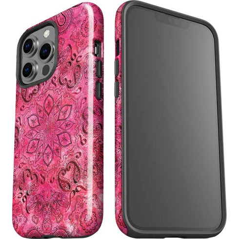 Pink Zen Ginseng iPhone 15 Pro Impact Case