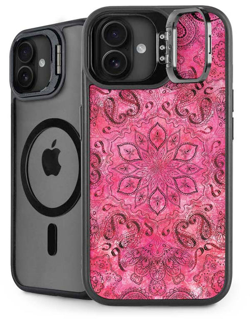 Pink Zen Ginseng iPhone 16 Kickstand Case