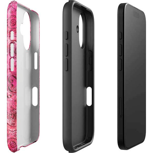 Pink Zen Ginseng iPhone 16 Plus Impact Case