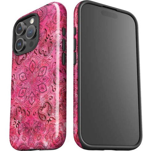 Pink Zen Ginseng iPhone 16 Pro Max Impact Case