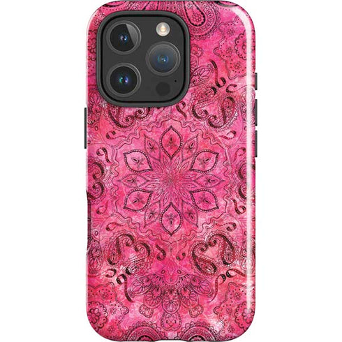 Pink Zen Ginseng iPhone 16 Pro Max Magsafe Impact Case