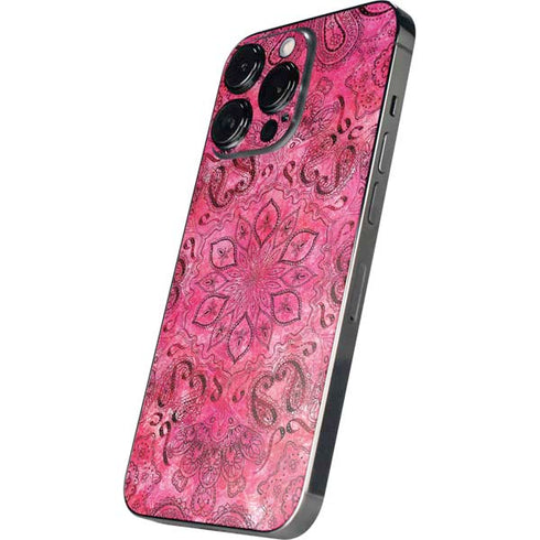 Pink Zen Ginseng iPhone 16 Pro Max Skin