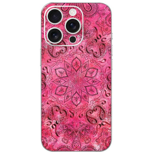 Pink Zen Ginseng iPhone 16 Pro Skin