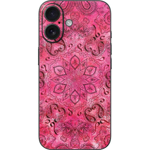 Pink Zen Ginseng iPhone 16 Skin