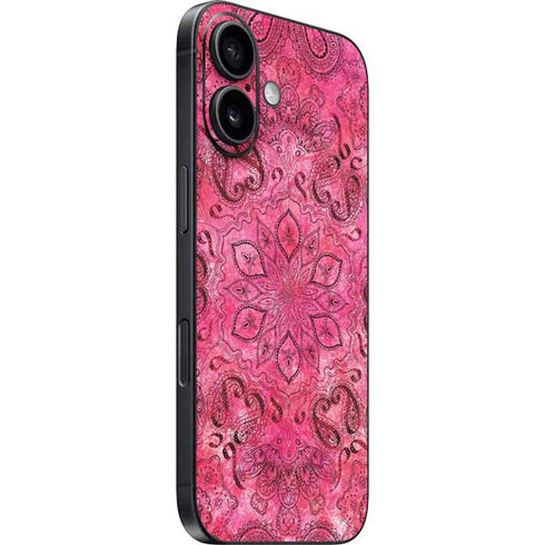Pink Zen Ginseng iPhone 16 Skin