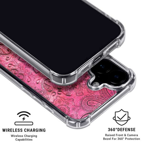 Pink Zen Ginseng iPhone 17 Clear Case