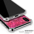 Pink Zen Ginseng iPhone X/XS Clear Case