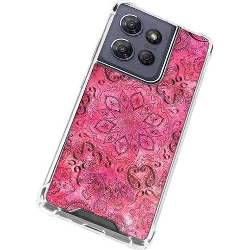 Pink Zen Ginseng Moto G Play 5G (2025) Clear Case