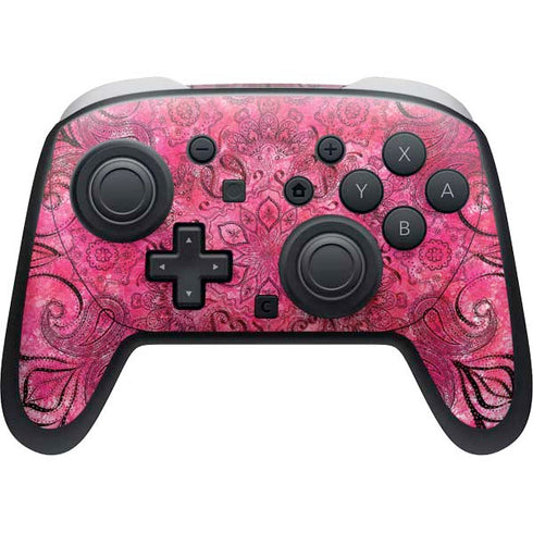 Pink Zen Ginseng Nintendo Skins