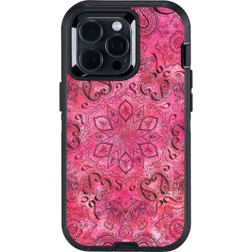 Pink Zen Ginseng Otterbox Defender iPhone Skin