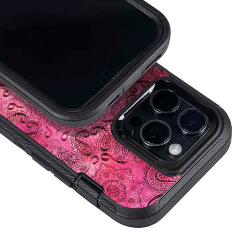 Pink Zen Ginseng Otterbox Defender iPhone Skin