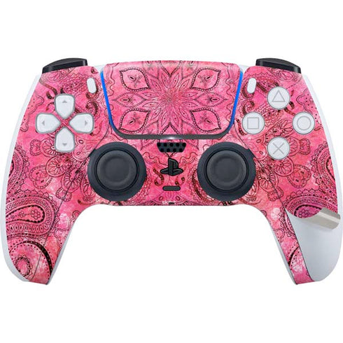 Pink Zen Ginseng PS5 Pro Disk Bundle Skin