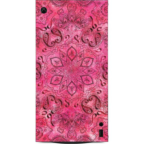 Pink Zen Ginseng XBox Series X Digital Edition Console Skin