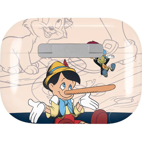 Disney Pinocchio and Jiminy Cricket AirPods Skins