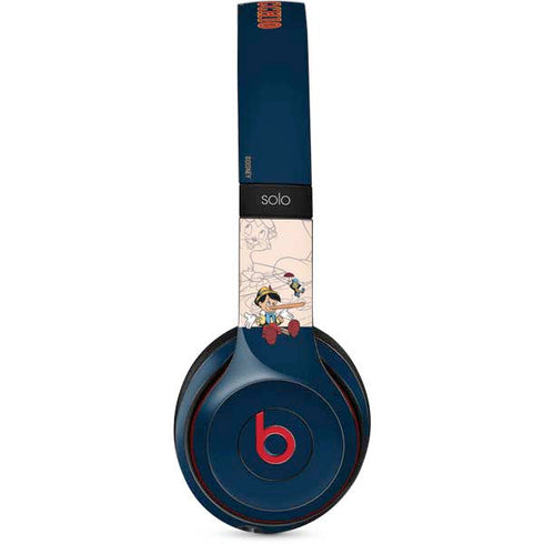 Disney Pinocchio and Jiminy Cricket Beats Solo 3 Wireless Skin