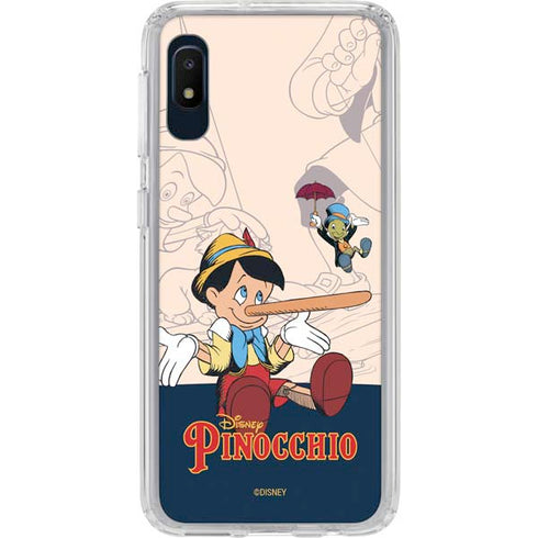 Disney Pinocchio and Jiminy Cricket Galaxy Cases