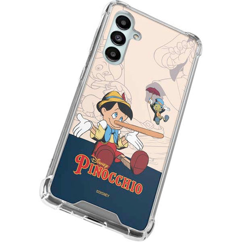 Disney Pinocchio and Jiminy Cricket Galaxy A16 5G Clear Case