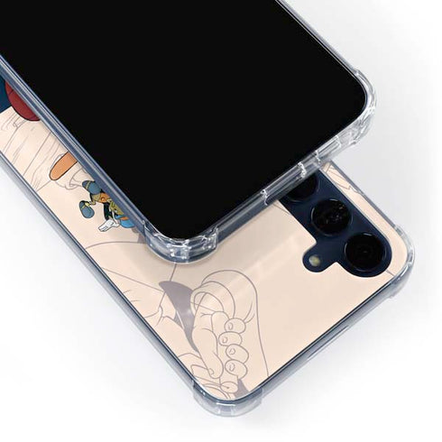Disney Pinocchio and Jiminy Cricket Galaxy A35 5G Clear Case
