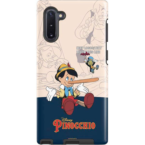 Disney Pinocchio and Jiminy Cricket Galaxy Cases