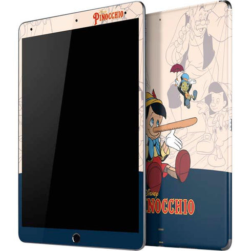Disney Pinocchio and Jiminy Cricket iPad Skins