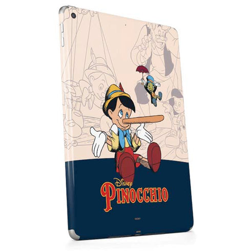 Disney Pinocchio and Jiminy Cricket Apple iPad Skin