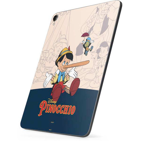 Disney Pinocchio and Jiminy Cricket Apple iPad Pro Skin