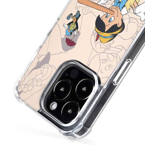 Disney Pinocchio and Jiminy Cricket iPhone 16 Pro MagSafe Case