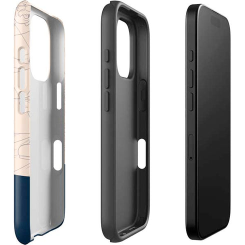 Disney Pinocchio and Jiminy Cricket iPhone 16 Pro Max Impact Case