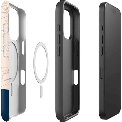 Disney Pinocchio and Jiminy Cricket iPhone 16 Pro Max Magsafe Impact Case