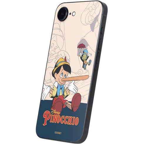 Disney Pinocchio and Jiminy Cricket iPhone 16e Skin