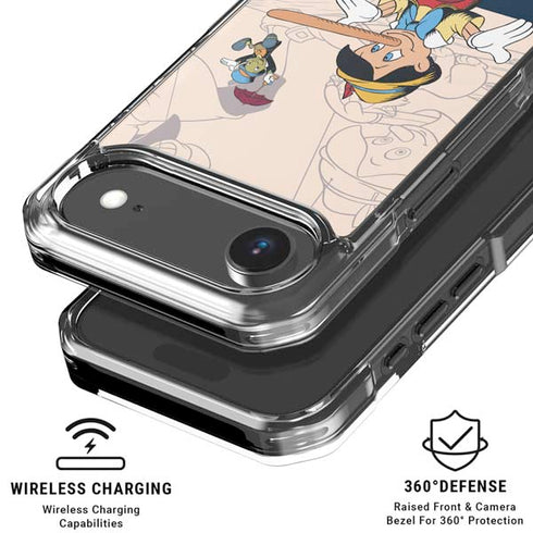 Disney Pinocchio and Jiminy Cricket iPhone 17 Air MagSafe Case