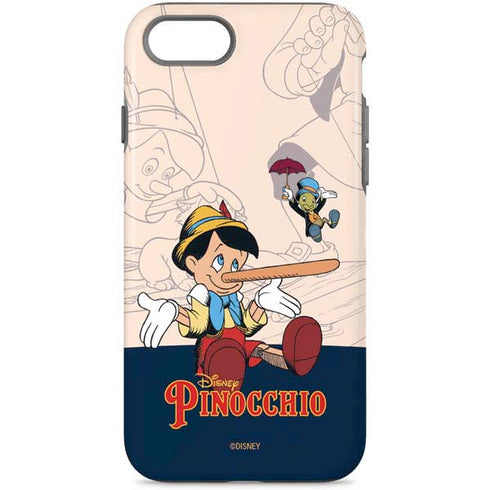 Disney Pinocchio and Jiminy Cricket iPhone Cases