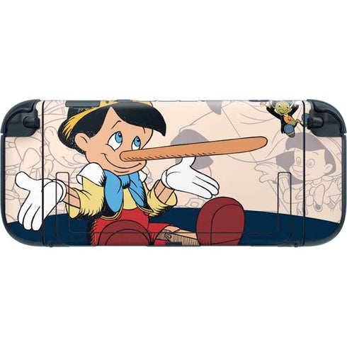 Disney Pinocchio and Jiminy Cricket Nintendo Switch 2 (2025) with Joy-Con Skin