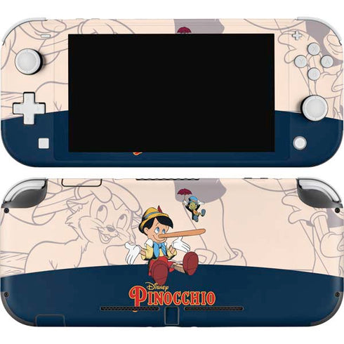 Disney Pinocchio and Jiminy Cricket Nintendo Skins