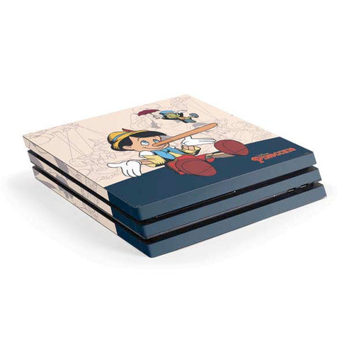 Disney Pinocchio and Jiminy Cricket PlayStation PS4 Skins