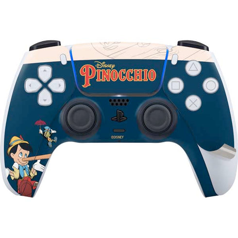 Disney Pinocchio and Jiminy Cricket PS5 Pro Bundle Skin