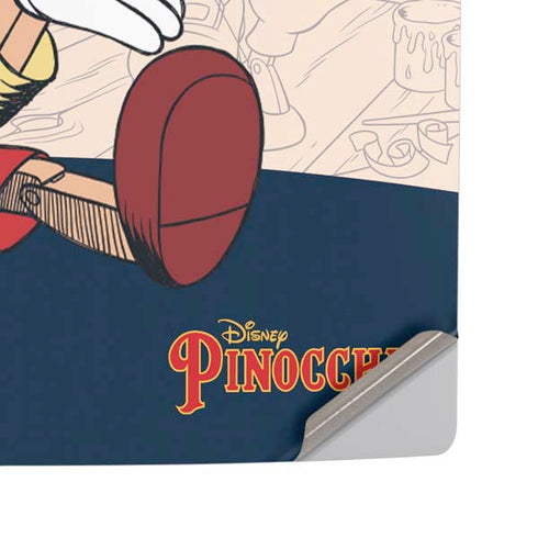 Disney Pinocchio and Jiminy Cricket PS5 Pro Disk Console Skin