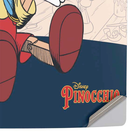 Disney Pinocchio and Jiminy Cricket PS5 Slim Digital Edition Console Skin