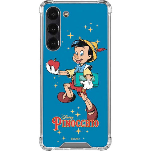 Disney Pinocchio No Strings Attached Galaxy S24 FE Clear Case