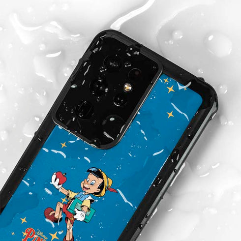 Disney Pinocchio No Strings Attached Galaxy S24 Ultra Waterproof Case