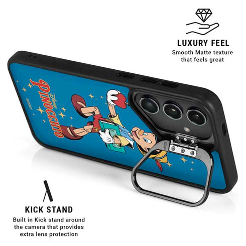 Disney Pinocchio No Strings Attached Galaxy S26 Ultra Kickstand Case