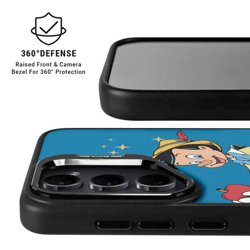 Disney Pinocchio No Strings Attached Galaxy S26 Ultra Kickstand Case