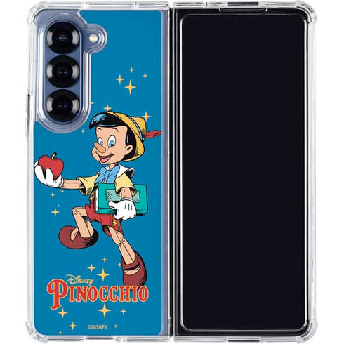 Disney Pinocchio No Strings Attached Galaxy Z Fold6 Clear Case