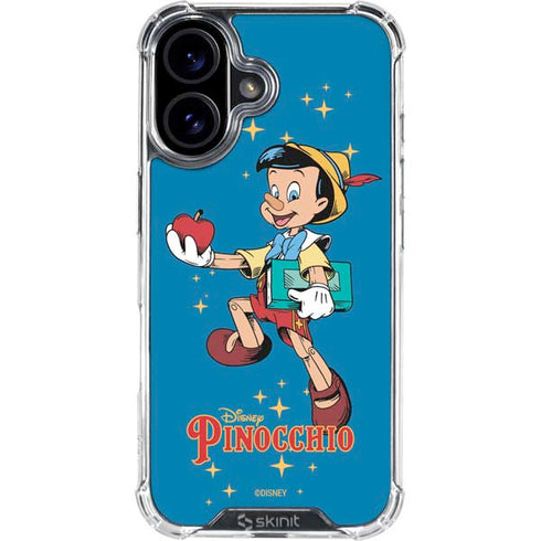 Disney Pinocchio No Strings Attached iPhone 16 Clear Case