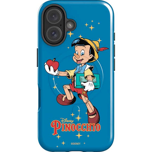 Disney Pinocchio No Strings Attached iPhone 16 Magsafe Impact Case