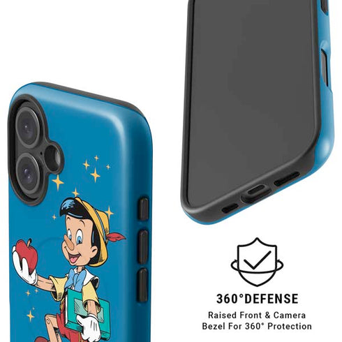 Disney Pinocchio No Strings Attached iPhone 16 Magsafe Impact Case