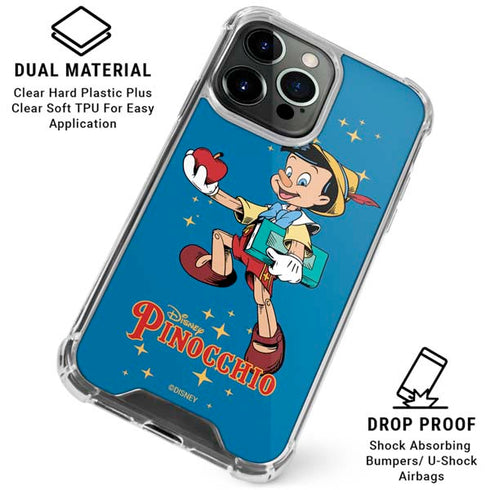 Disney Pinocchio No Strings Attached iPhone 16 Pro Max Clear Case